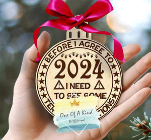 Wood Terms & Conditions for 2024 Ornament