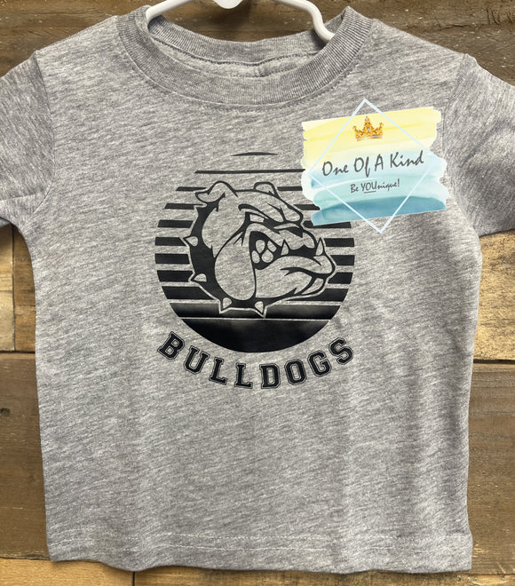 Bulldogs Sunset Onesie/Toddler/Youth Tshirt