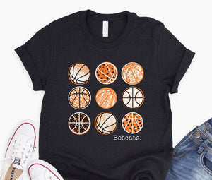 Celina Bobcats Basketball Multi Toddler/Youth Tshirt