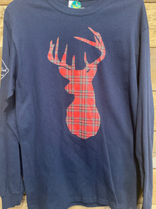 Plaid Deer Tshirt