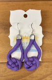 Paracord Knot Earrings