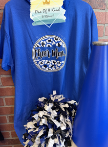 Van Alstyne Panther Cheer Mom Spirit Circle Tshirt