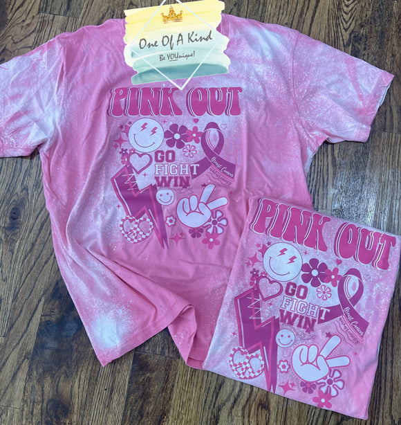 Pink Out Peace Tshirt