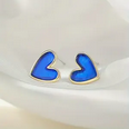 Heart Shape Stud Earrings