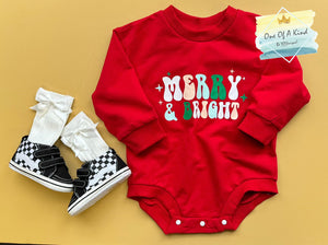 Merry & Bright Bubble Onesie