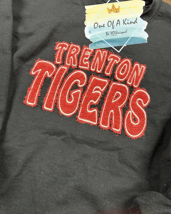 PRE-ORDER Raggedy Chenille Trenton Tigers Adult Sweatshirt