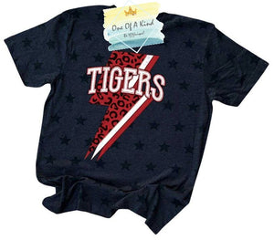Trenton Tigers Lightning Bolt Mascot Onesie/Toddler Tshirt