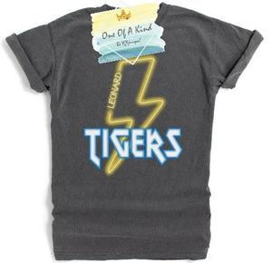 Leonard Tigers Neon Lightning Bolt Toddler/Youth Tshirt