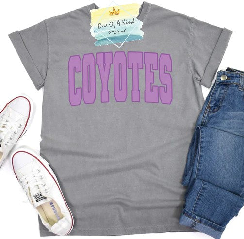 Coyotes Chunky Pastel Toddler/Youth Tshirt