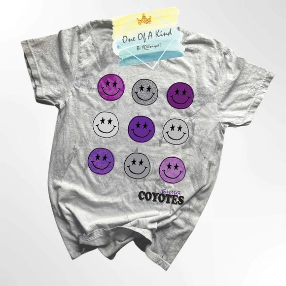 Anna Coyotes Retro Smiley Toddler/Youth Tshirt