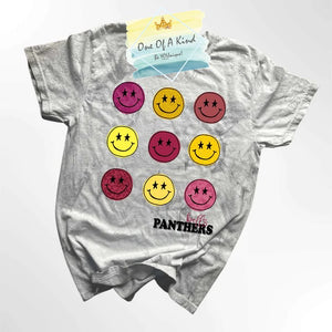 Bells Panthers Retro Smiley Tshirt