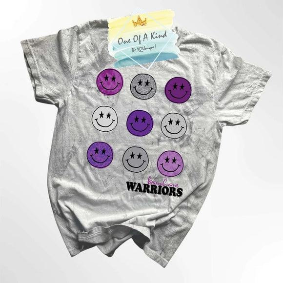Bonham Warriors Retro Smiley Tshirt
