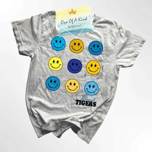 Leonard Tigers Retro Smiley Toddler/Youth Tshirt