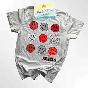 Sam Rayburn Rebels Retro Smiley Toddler/Youth Tshirt