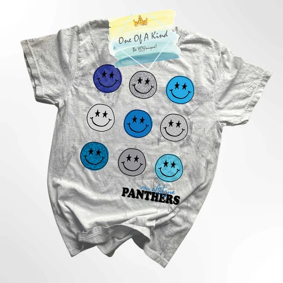 Van Alstyne Panthers Retro Smiley Toddler/Youth Tshirt