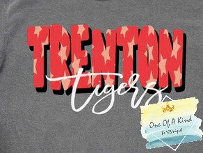 Trenton Tigers Star Word Tshirt