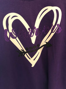 Bonham Warriors Heart Tshirt