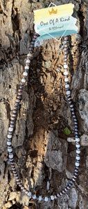 Navajo Small Bead Choker Necklace