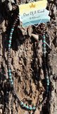 Navajo Small Bead Choker Necklace