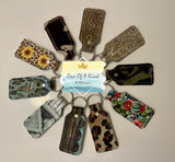 Leather and Hair On Hide Scentable Car Charms and Scents