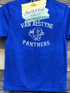 Van Alstyne Half Circle Panther Head Onesie/Toddler/Youth Tshirt