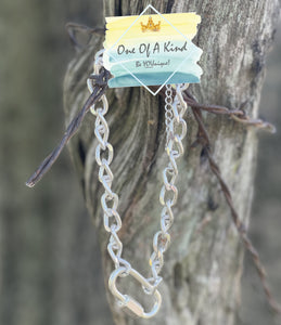 Metal Chain w/ Carabiner Necklace