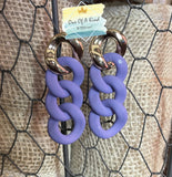 Clay Chain Earrings