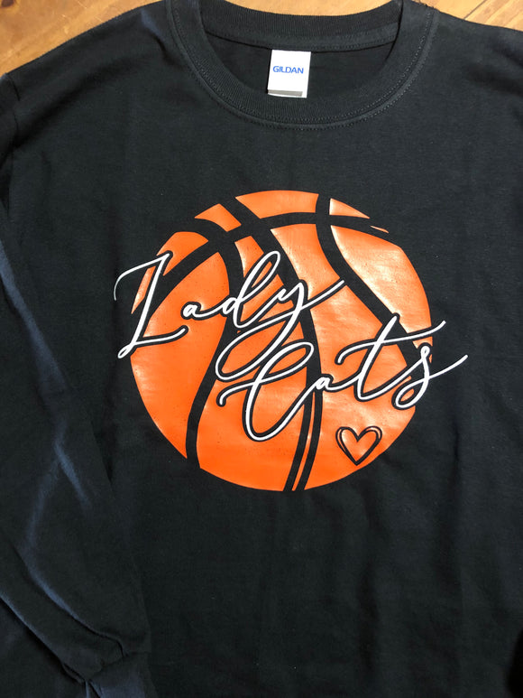 Tom Bean Lady Cats Basketball Tshirt