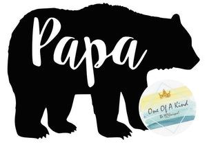 Mommy & Me: Papa Bear Tshirt