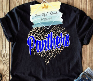 Van Alstyne Panthers Leopard Scribble Toddler/Youth Tshirt