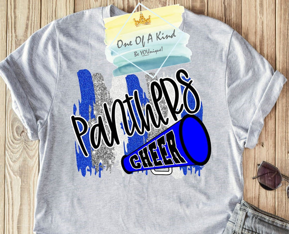 Van Alstyne Panthers Cheer Onesie/Toddler/Youth Tshirt
