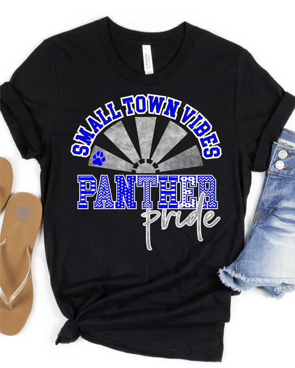 Small Town Panther Pride Windmill Tshirt