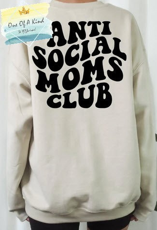 Retro Anti Social Moms Club
