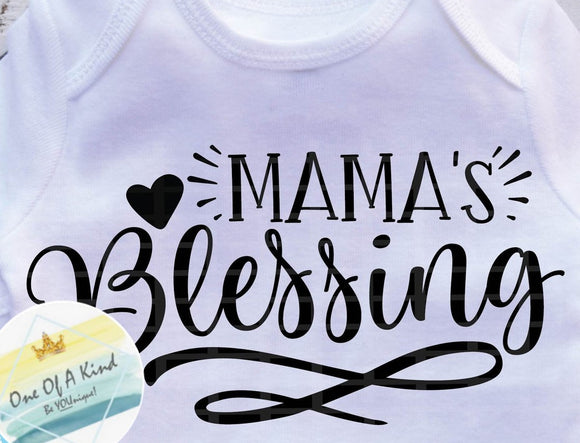 Mommy & Me: Mama's Blessing Onesie/Toddler/Youth Tshirt