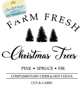 Farm Fresh Christmas Trees Tshirt