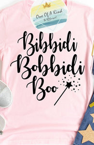 Bibbidi Bobbidi Boo Onesie/Toddler/Youth Tshirt