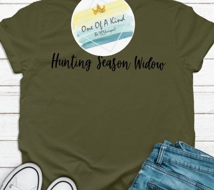 Hunting Season Widow Tshirt