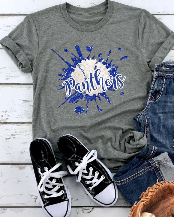 Van Alstyne Panthers Baseball Splat Toddler/Youth Tshirt