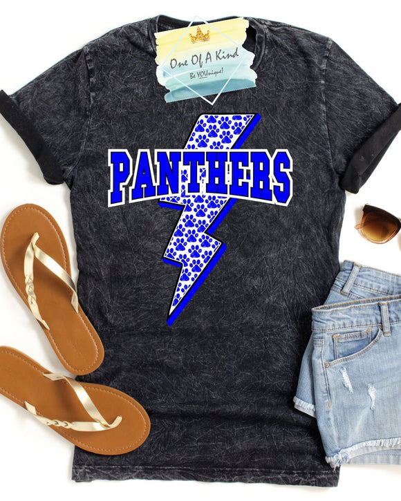 Panthers Lightning Bolt Toddler/Youth Tshirt