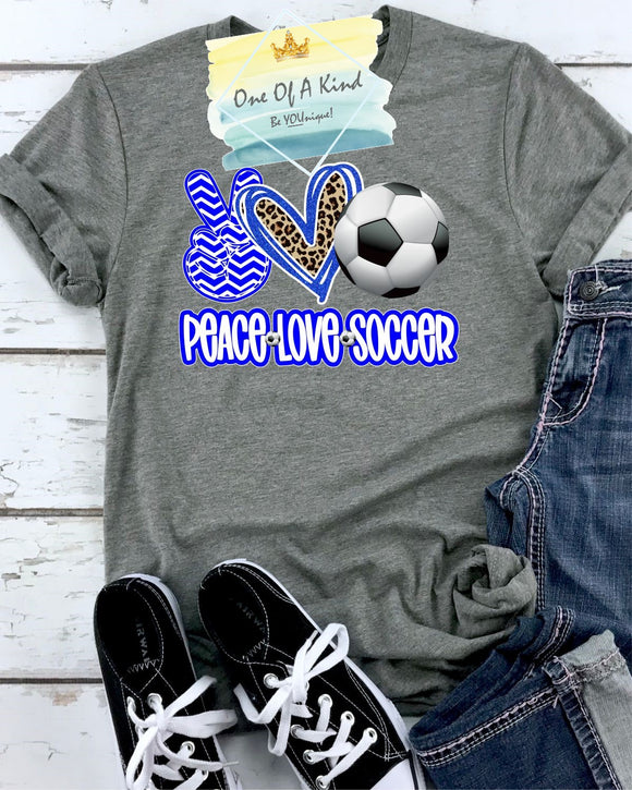 Peace Love Soccer Panthers Toddler/Youth