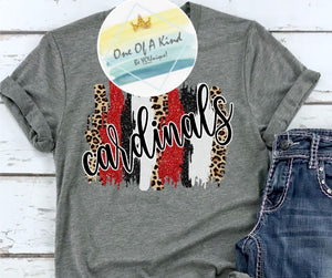 Melissa Cardinals Swash Onesie/Toddler/Youth Tshirt