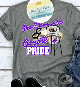 Small Town Vibes Anna Coyotes Toddler/Youth Tshirt
