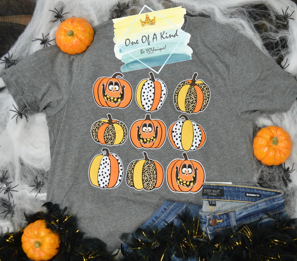 PRE-ORDER - Halloween Pumpkins Tshirt