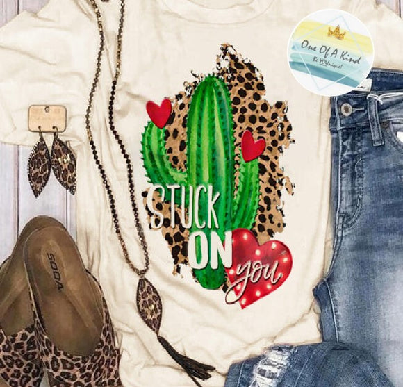 Stuck on You Tshirt - ONE OF A KIND