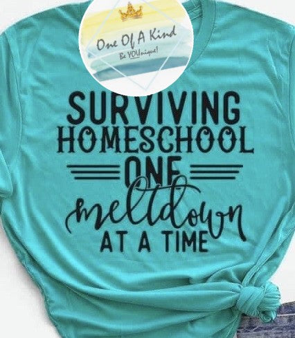 Surviving Homeschool Tshirt